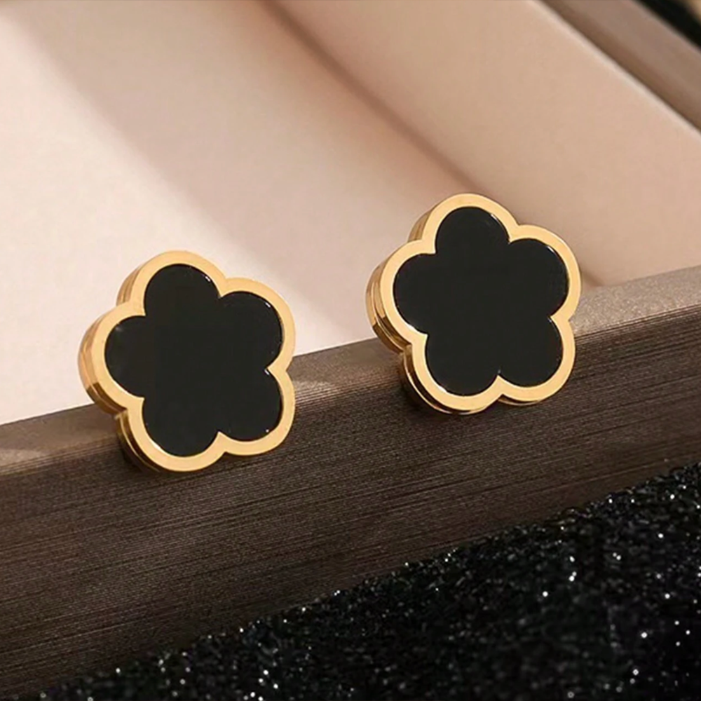 Coffret Chic – 5 Pièces Bijoux Fleur Chanceuse